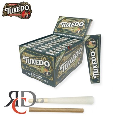 TUXEDO CONES ORGANIC 30CT/ DISPLAY